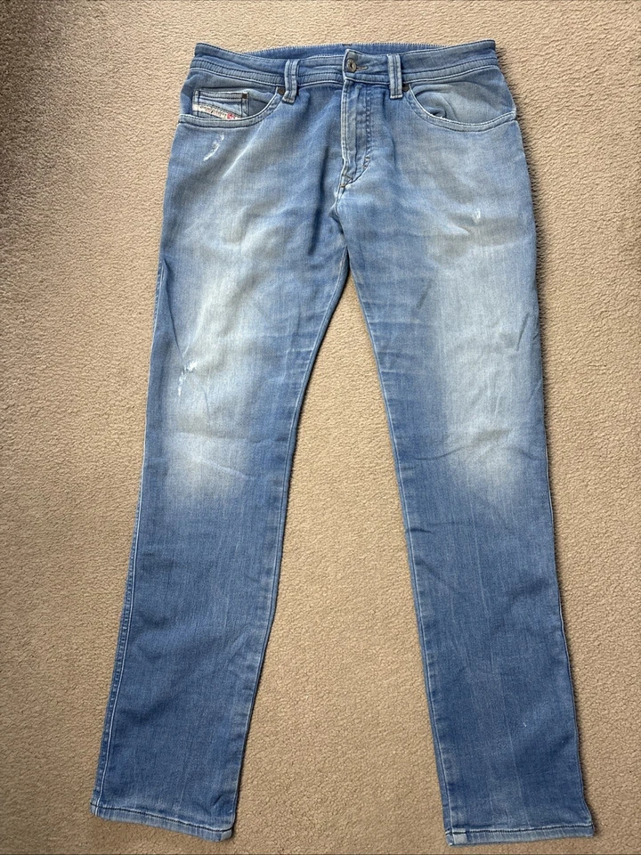 PANTALONES DE CHÁNDAL PARA HOMBRE DIESEL THAVAR NE JOGG JEANS Azul W32 L33 (3376) Foto 1 de 4