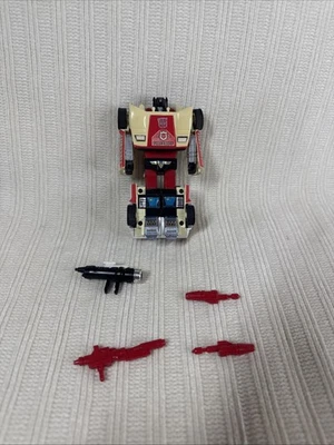 Boneco vintage G1 Transformers Red Alert Fire Chief Hasbro 1985 - Imagem 1 de 4