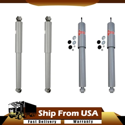 KYB Gas-A-Just Shocks Set of 2 Front 2 Rear for Dodge Charger Plymouth Barracuda - Изображение 1 из 4