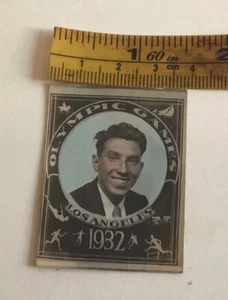 Identificación con foto de los Juegos Olímpicos de Los Ángeles 1932 - ""Punta"" Peter Sbala de New Brunswick NJ - Imagen 1 de 3