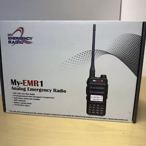My EMR1 Analog Notfallradio 200 Kanäle OPEN BOX My-EMR1 VHF/UHF Zwei Wege - Bild 1 von 7