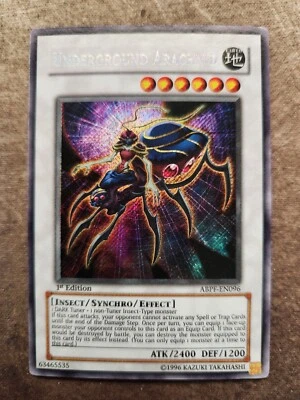 Underground Arachnid ABPF-EN096 Secret Rare 1st Edition NM - Image 1 of 2