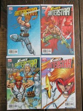 Marvel 2005 X-FORCE SHATTERSTAR Comic Book Issues #1-4 Complete Series 2 3 4 Set