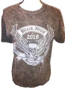 Camiseta para mujer Harley Davidson Sturgis mediana metálica 2018 motocicleta moto  - Imagen 1 de 11