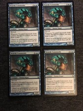 Neurok Commando X4 - Mirrodin Besieged MTG