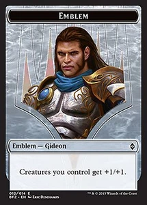 MRM English Embleme Gideon MTG magic BFZ - Picture 1 of 1