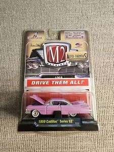 Castline M2 Maschinen Auto-Thentic 1959 Cadillac Serie 62 schwarz Druckguss - Bild 1 von 6