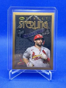 2023 Topps Finest Sterling Paul Goldschmidt  #96 Cardinals - Picture 1 of 2