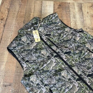 Insulated Camo Hunting Vest Moisture & Scent Block Tech Southern Camo Brand XL - Picture 1 of 12