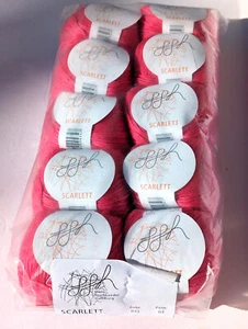 Cool Summer GGH SCARLETT Mercerized Cotton Yarn Mix Machine Wash FACTORY SEALED - Picture 1 of 30