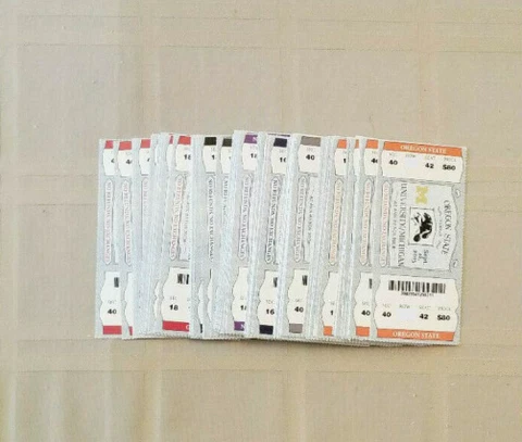 2015 MICHIGAN WOLVERINES FOOTBALL TICKET STUBS Cover