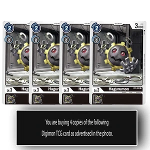 Hagurumon - BT2-052 C - Common Digimon TCG Card Playset Black - Picture 1 of 1