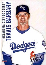 2019 Oklahoma City Dodgers Choice #30 Travis Barbary Manager Anderson SC Card