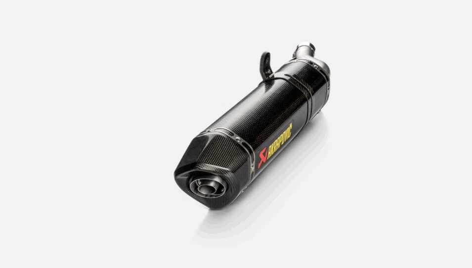 Silenciador de escape AKRAPOVIC slip-on line carbono Honda NX500 de 2024 - Imagem 1 de 1