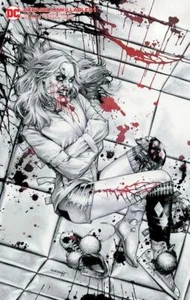 DCeased Unkillables #1 Jay Anacleto Harley Quinn B&W Sketch Variant Cover - Picture 1 of 4