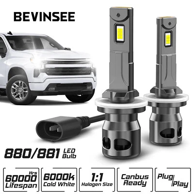 2X 881 886 894 70W LED Fog Light Driving Lamp Bulbs 6000K Super White Canbus - Image 1 of 4