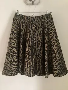 Ladies Somerset by Alice Temperley Black & Gold Skirt, UK Size 6, Excellent Cond - Picture 1 of 4