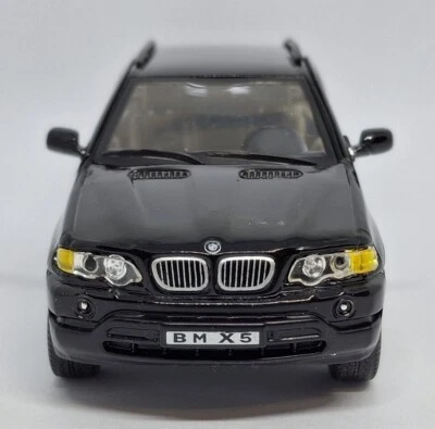 BMW X5 [ Nera ] porte apribili - 1/43 Die-cast Hongwell / Cararama - Immagine 1 di 4