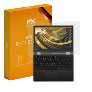 atFoliX 2x Screen Protection Film for Lenovo ThinkPad L390 Yoga matt&shockproof - Afbeelding 1 van 8