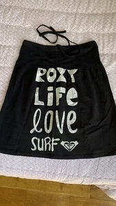 roxy Women vest top Black Strapless Smocked Size s New Without Tag - Picture 1 of 3