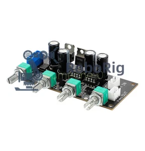 NEW NE5532 Amplifier Tone Preamp Board Treble Bass Midrange Volume Tone Control - Picture 1 of 5