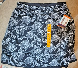 Neuer Tranquility Rock - schwarz/weiß Muster wendbar zu ganz schwarz -xxl - Bild 1 von 4