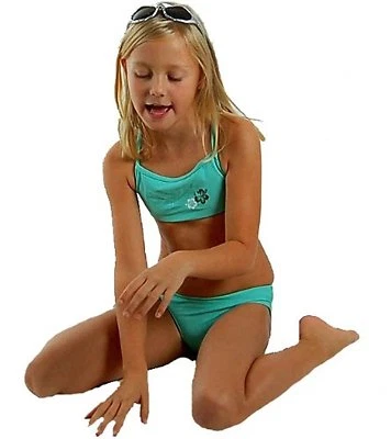Esprit Mädchen Bustier Bikini Türkis 80/86 K625 - Bild 1 von 3