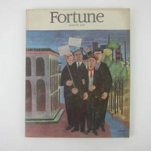 Vintage FORTUNE Magazine August 1947 Housing Italy General Aniline Charlie Taft - Picture 1 of 19