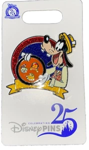 2025 Disney 25 Years 25th Anniversary Pin Trading Goofy NOC - Picture 1 of 1