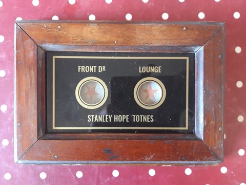 butlers servants bell box 2 windows Cover