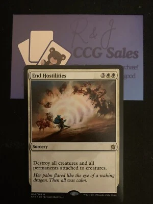 MTG - End Hostilities - Khans of Tarkir - MP, English Magic - Image 1 of 2