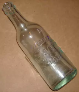 Slug Plate Embossed J.W. Corkings Dekalb Illinois Soda Beer Bottle IL - Picture 1 of 12