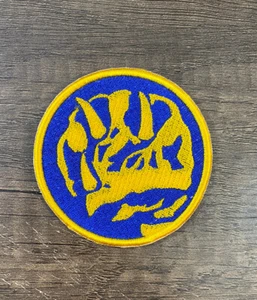 MMPR Mighty Morphin' Power Ranger Blue Ranger Coin Logo Embroidered Patch 3"x3" - Picture 1 of 3