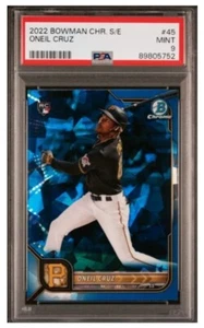 2022 BOWMAN/ONEIL CRUZ/ CHROME SAPPHIRE EDITION R.C. #45 PSA ( 9 ) - Bild 1 von 2