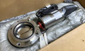 Alfa Laval LKB-F 4" Motorized Butterfly Valve 316 Stainless w/ Indi Controller - Picture 1 of 5