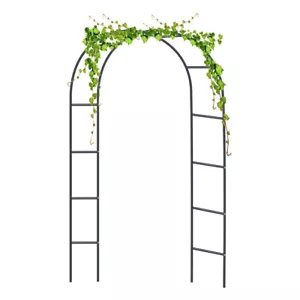 Rosenbogen Torbogen Rankhilfe Pergola Spalier Weinblatt Tor Rosen Bogen Metall - Bild 1 von 26