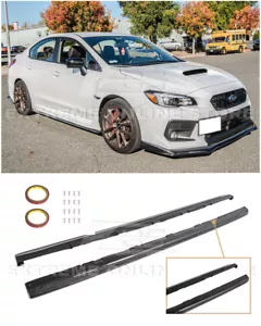 Faldas laterales paneles balancín para 15-21 Subaru WRX STi | Estilo CS FIBRA DE CARBONO - Imagen 1 de 12
