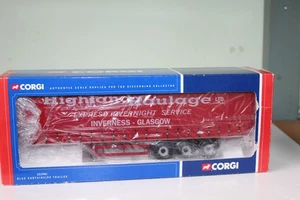 CORGI CLASSICS 1:50 CURTAINSIDE TRAILER - HIGHLAND HAULAGE - Code 3 - Picture 1 of 1