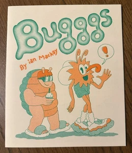 IAN MACKAY: • “BUGGGS” Risograph Zine • LIMITED EDITION: Beautiful Printing - Imagen 1 de 8