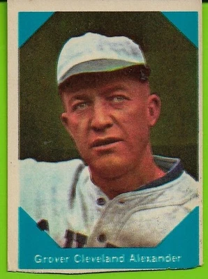 1960 Fleer Error Card -*GROVER ALEXANDER FRONT / EDDIE COLLINS BACK*- Free Ship! - Image 1 of 2