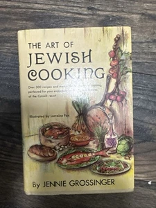 Jennie Grossinger The Art of jewish Cooking (1958) First Printing - Imagen 1 de 2
