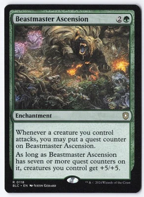Beastmaster Ascension R Commander: Bloomburrow 118 NM - Image 1 of 2