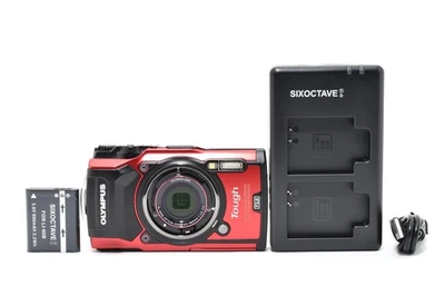 Cámara digital compacta Olympus Tough TG-5 12 mega píxeles roja de JAPÓN (Excelente++) Foto 1 de 4