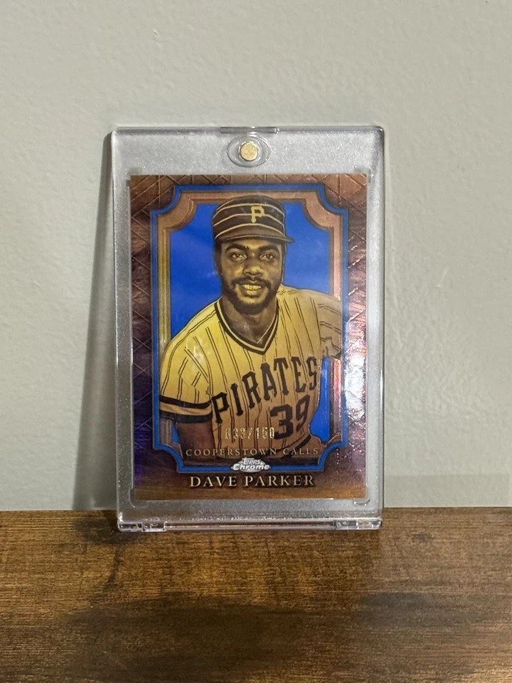 2025 Topps Chrome Dave Parker Cooperstown Calls SSP синий /150 CC-4 Pirates Зал славы - Изображение 1 из 2