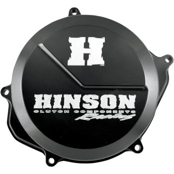 Capa de embreagem Hinson preta 1998-2022 Kawasaki KX85 KX100 KX 100 - Imagem 1 de 2