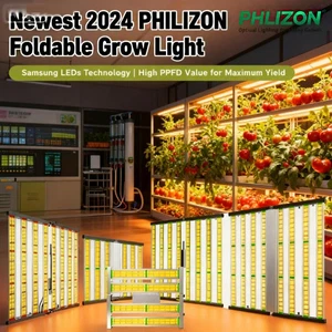 Phlizon 450w~1000w Luz LED de Crecimiento Hidroponía de Alta Eficiencia para Plantas Medicinales - Imagen 1 de 57