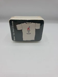 HANES OLYMPIC TEE SHIRT PROMO CUBE NEW VINTAGE SEALED 1996 Atlanta XL - Picture 1 of 3