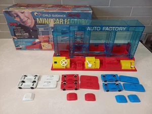 VIntage Child Guidance Toy Motorized Mini Car Factory assembly line For Parts  - Foto 1 di 11