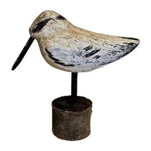 Heritage Mint LTD Figura in legno intagliato 5,5" Shore Bird Sandpiper - Foto 1 di 5