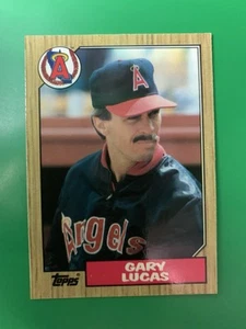 1987 Topps Tiffany Gary Lucas California Angels #696 - Picture 1 of 2